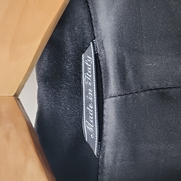 Vintage Sergio Benetti All Cashmere Oversized Double Breasted Long Coat Jacket - Picture 4 of 7